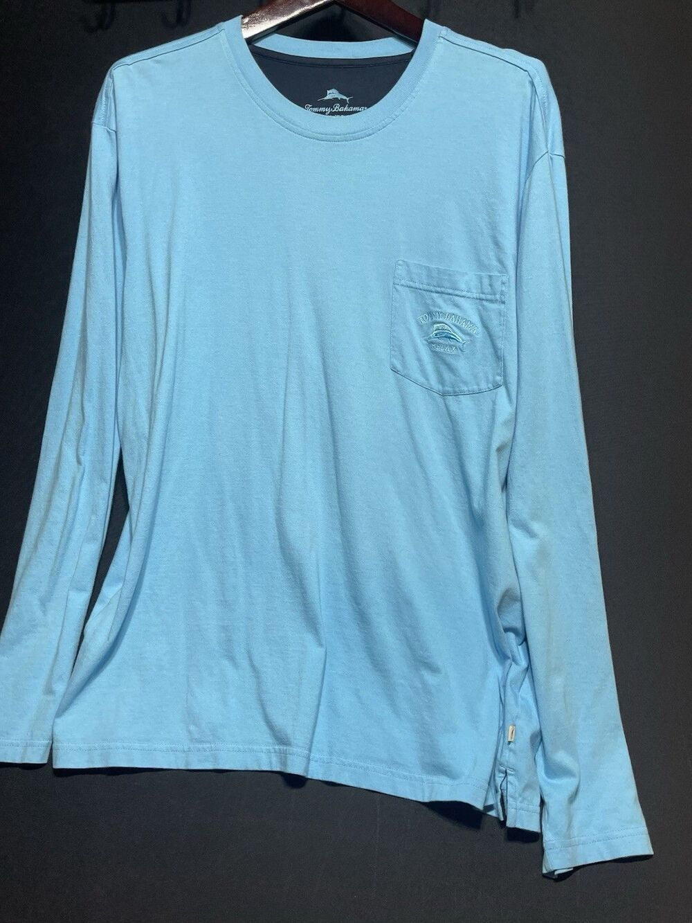Tommy Bahama Front Pocket Long Sleeve Shirt Size XL #0250
